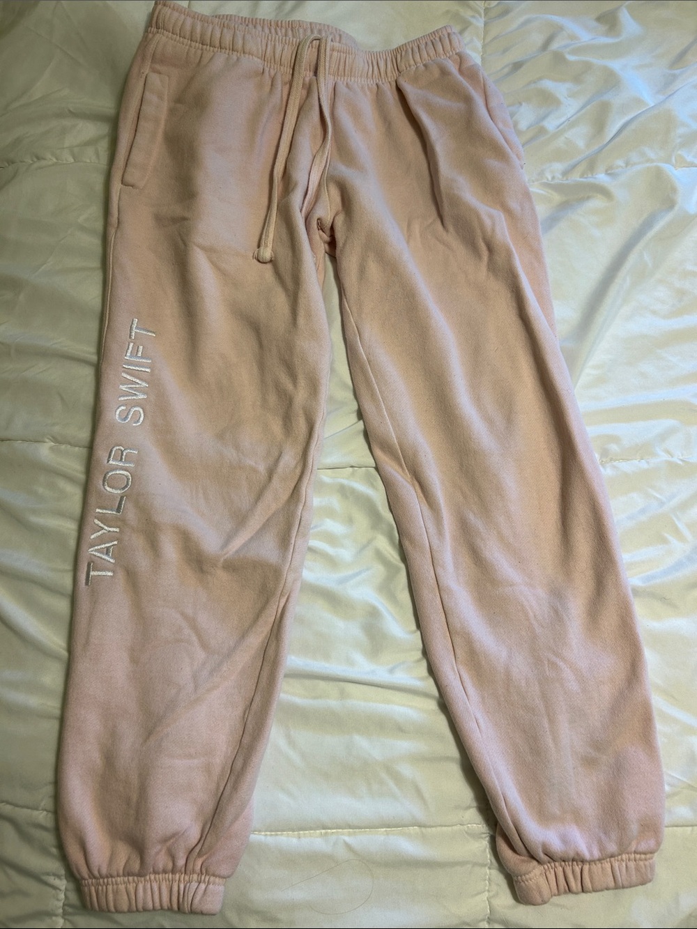 Taylor Swift Light Pink Sweatpants